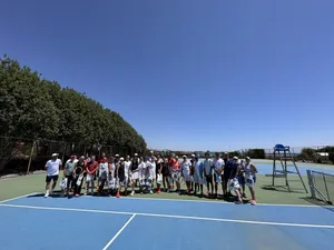 На Иссык-Куле прошел любительский теннисный турнир Akun 2026 (видео)