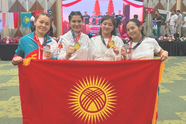 Kyrgyz athletes win four medals at GAMMA Asian Championships