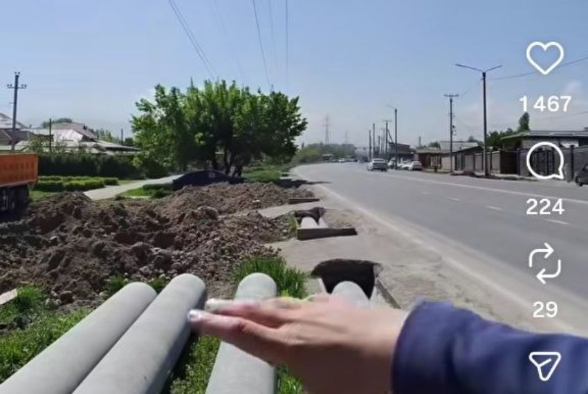 В Бишкеке на улице Алыкулова демонтируют самовольные постройки. Там будет сквер