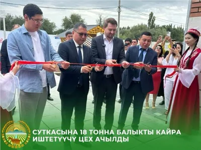 Fish processing complex opened in Sokuluk district