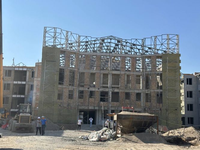Ten new schools in Osh planned to be commissioned in September-October