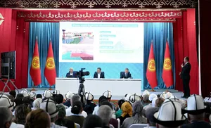 Садыр Жапаров ознакомился с проектами развития Ак-Талинского района