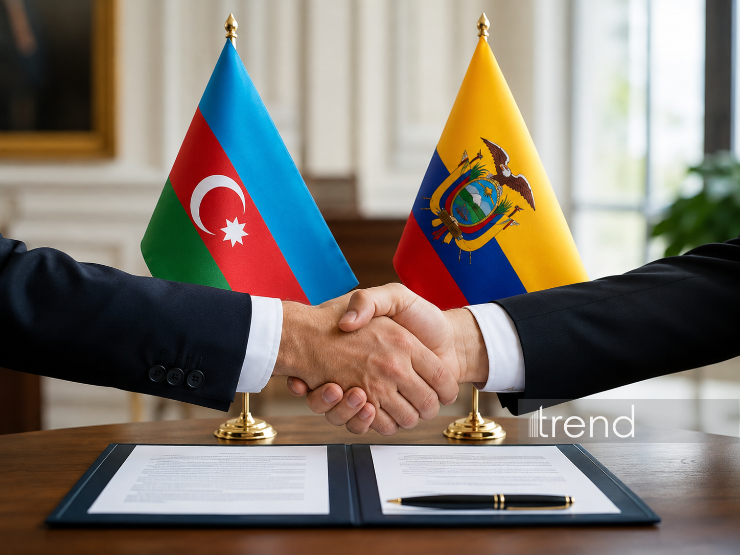 Владельцы диппаспортов Азербайджана и Эквадора взаимно освобождаются от визовых требований